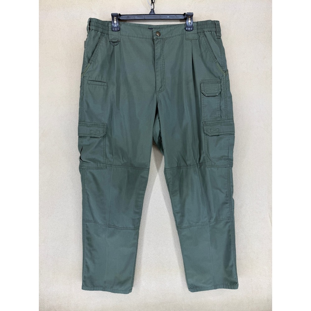 5.11 Tactical Series Men's Cargo Pants Green Waist 40/32 Utility Work Pants